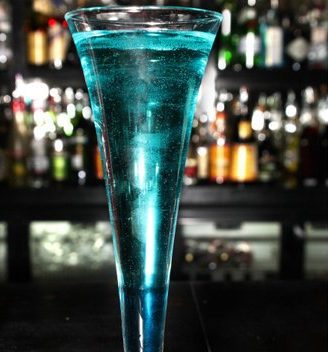 Blue Badge Style cocktail.