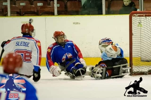 sledge hockey