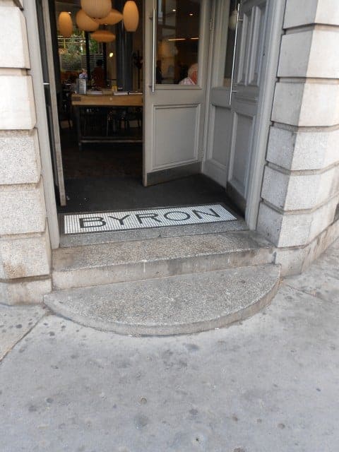 Byron Steps But We're Sure Someone Would Help You If You Fancy A Burger