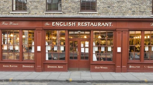 english restaurant