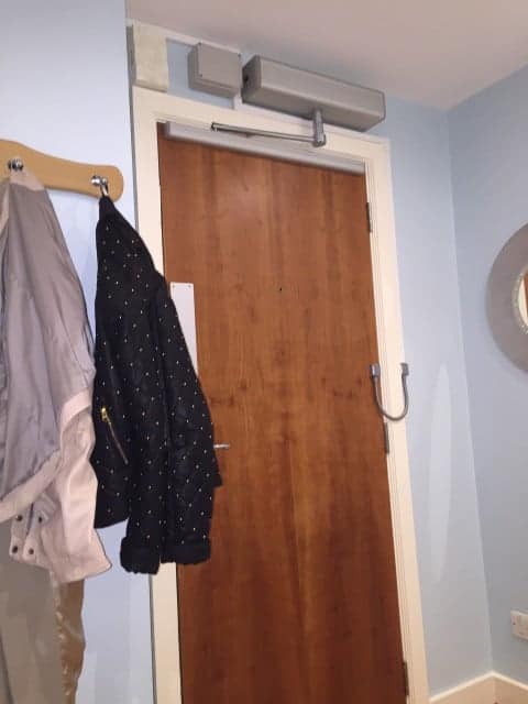 My (newly) automatic door
