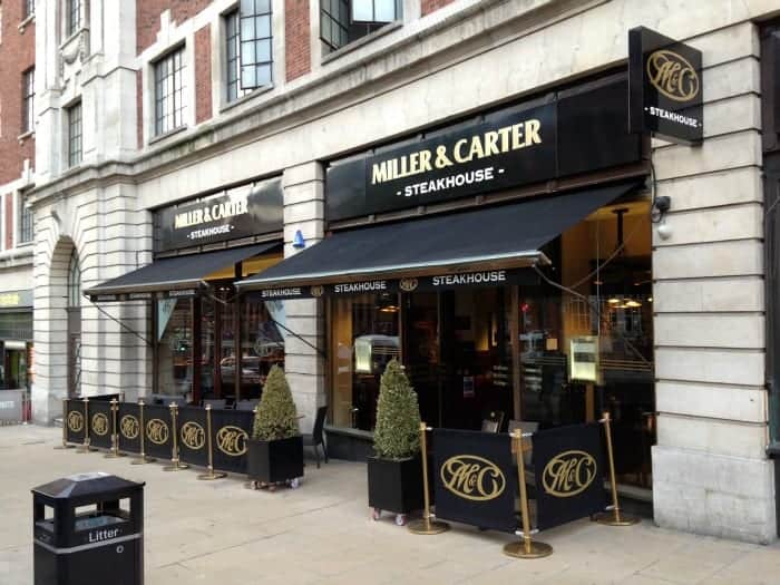 Miller & Carter, Leeds Good Food And Brilliant Access Blue Badge Style