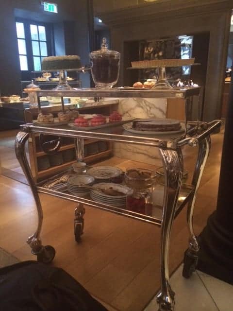 Sweet Counter at The Mirror Room - Irresistible - Clafoutis is Top Right