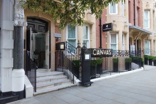 Access to Canvas is Via a Lift in the Next Door Building