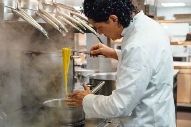 Chef Patron Francesco Mazzei at Radici Creating S. Italian Dishes at a Reasonable Price