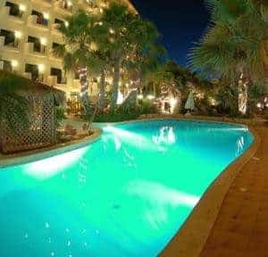 Garden & Pool at Fortina Resort