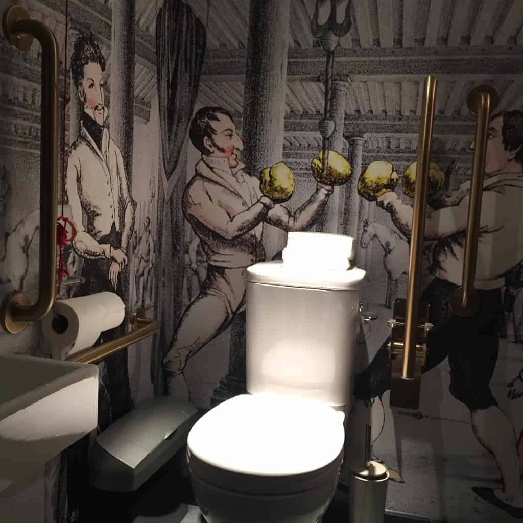 DT at German Gymnasium - As Beautiful as the Able Bodied Toilets - In a Grade II Listed Building - It Can Be Done