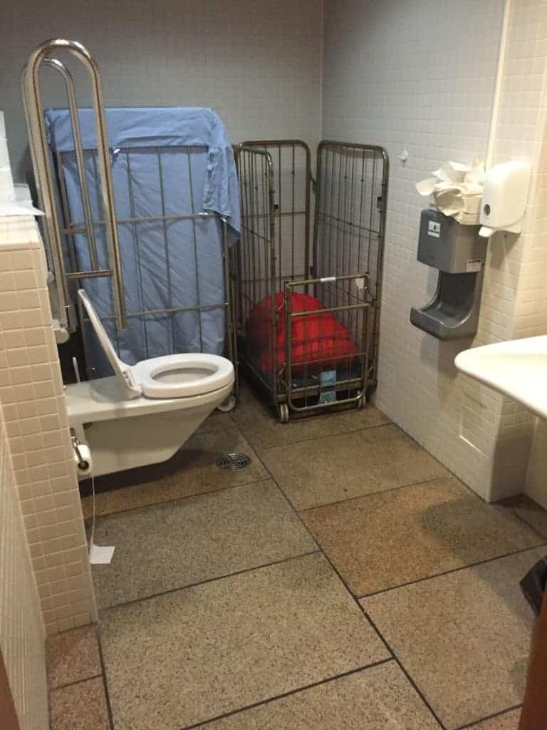 The DT is a storage Room But There's Room to Transfer & 2 Pull Down Rails