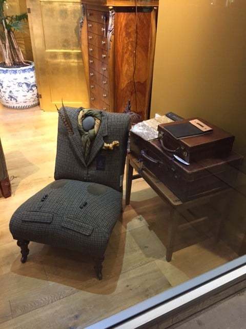 Rhubarb London Re-Upholster Chairs With Old Suits. Now Their Attention Has Turned to Wheelchairs.....