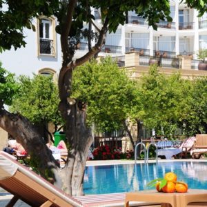 Pool at Pia Bella 4 Star Hotel But With a Pool Lift!!