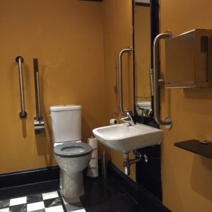 Zetter Marylebone Accessible Loo Maintains the Hotel Design Style