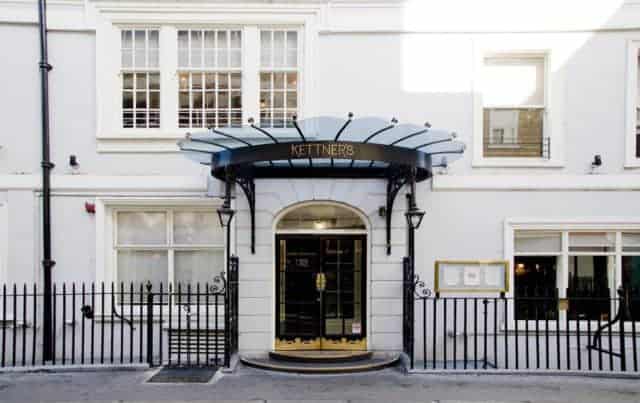 Kettner's Grade II Listed Facade Has 2 Steps From the Street. Flat Disabled Access is Next Door On The Left.