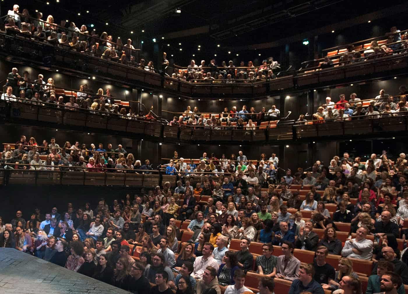 Modular auditorium in action - there are reserved Access list seats somewhere in there!