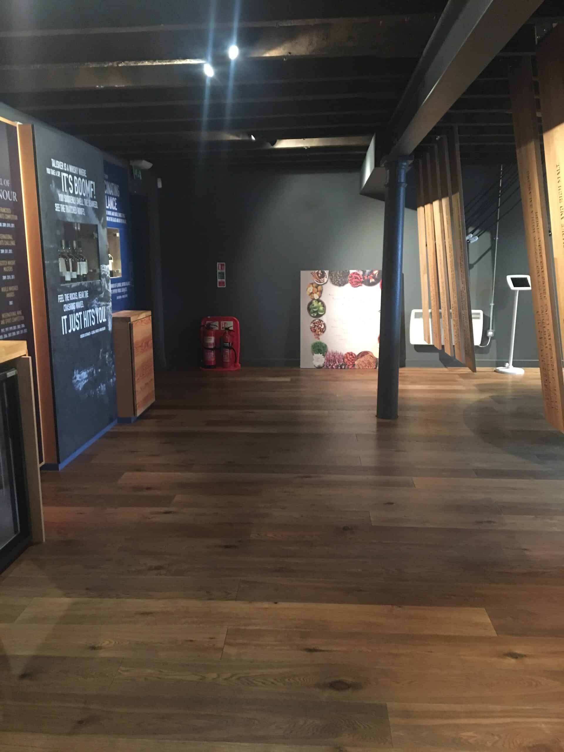 High spec bar and visitors' centre. Smooth wide floors throughout