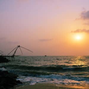 Munakkal Beach in Azhikode,, Cleanest in Kerala