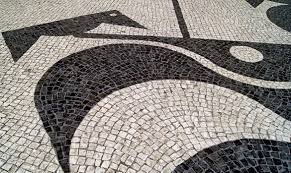 Portuguese Pavement - Mosaic Cobbles That are a Hazard to Anyone Especially When Wet