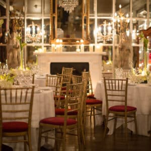 Restaurant Has Smooth Flooring & Moveable Seating i.e. Chairs